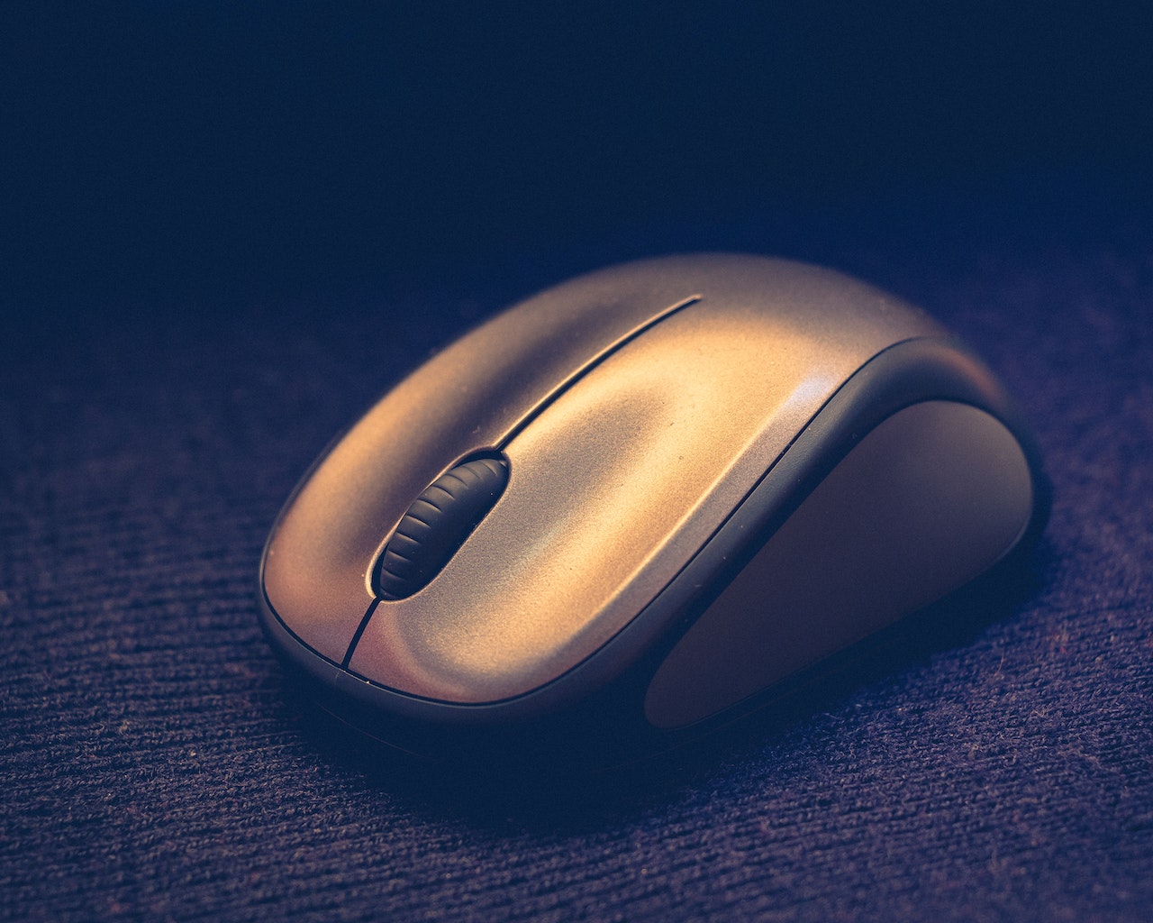 Small traditional pc mouse